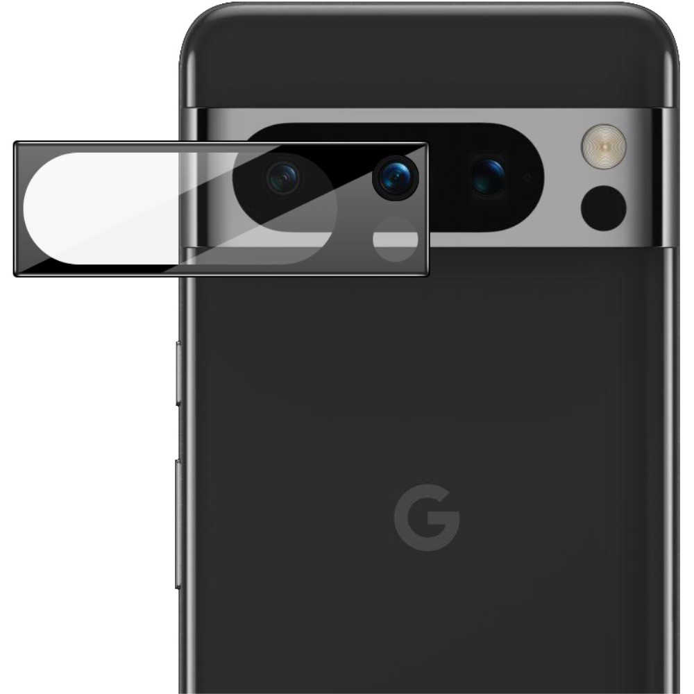 IMAK Google Pixel 8 Pro Linsskydd Hrdat Glas Svart