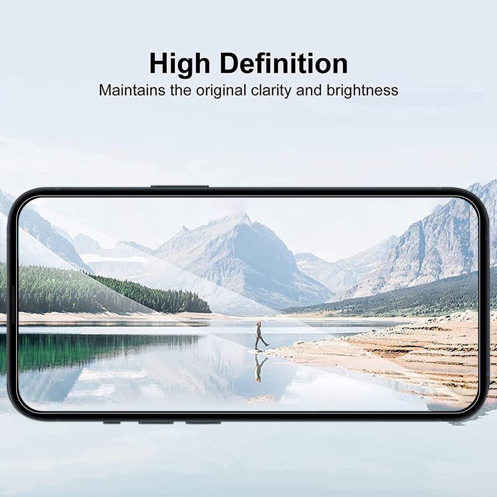 Samsung Galaxy S23 FE Skrmskydd Hrdat Glas Transparent