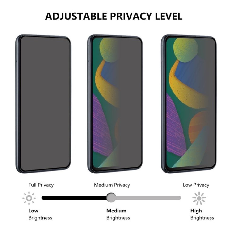 Xiaomi 13T / 13T Pro Skrmskydd Hrdat Glas Privacy