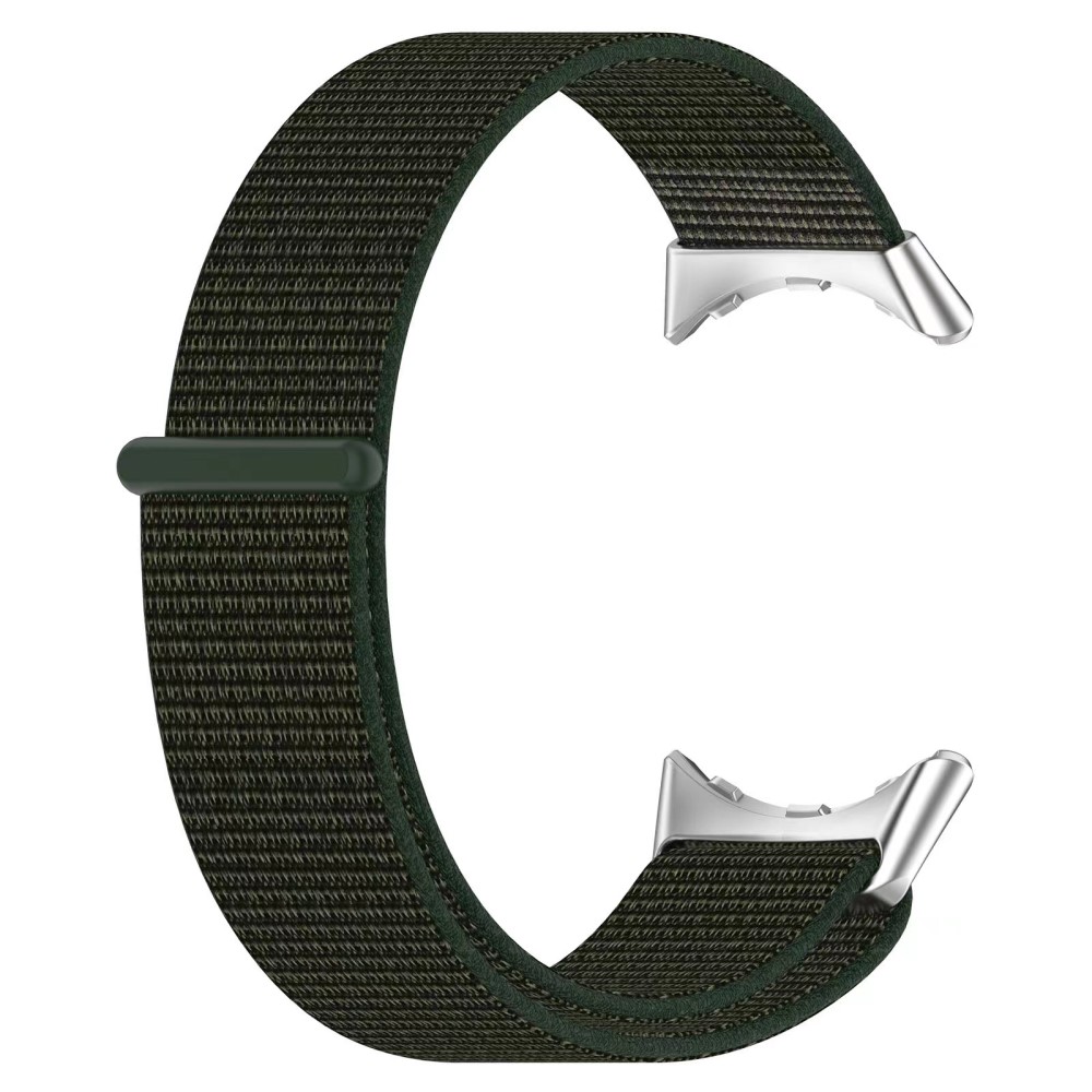 Google Pixel Watch / Watch 2 Nylon Loop Armband Militr Grn