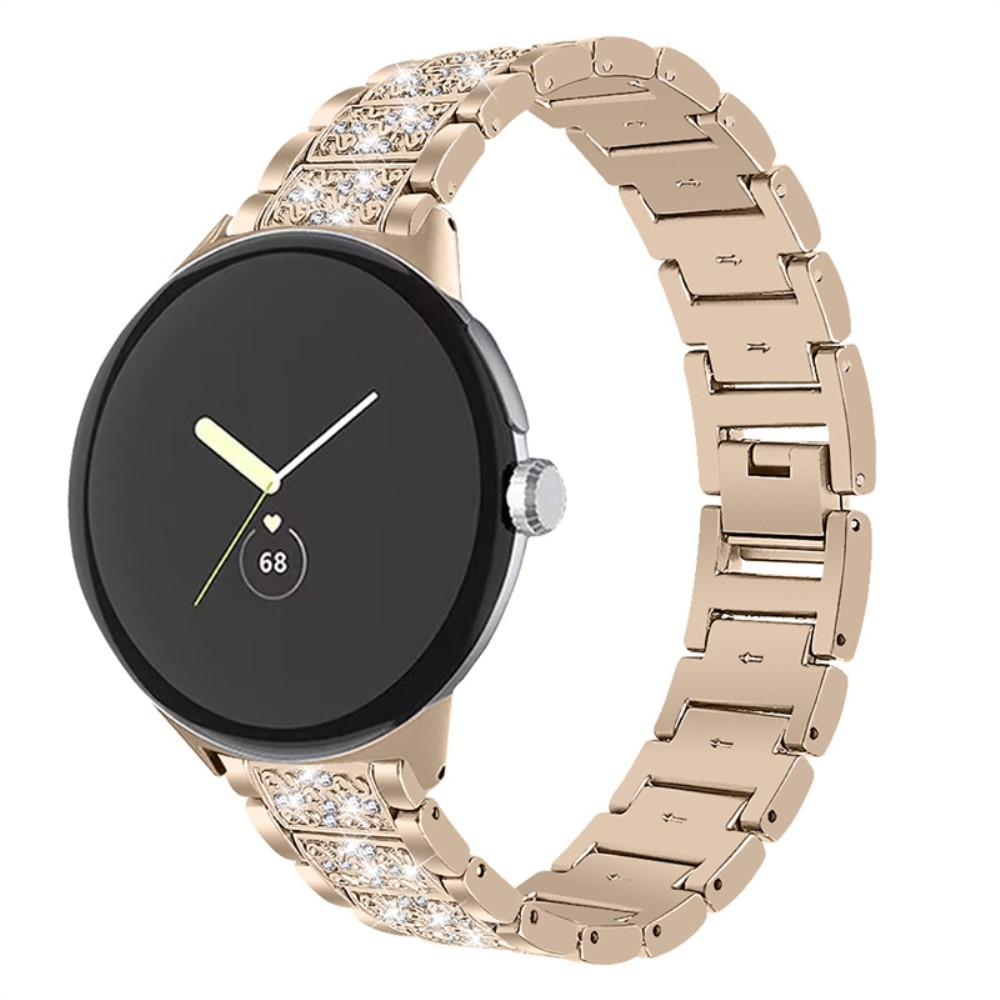 Rhinestone Metallarmband Google Pixel Watch / Watch 2