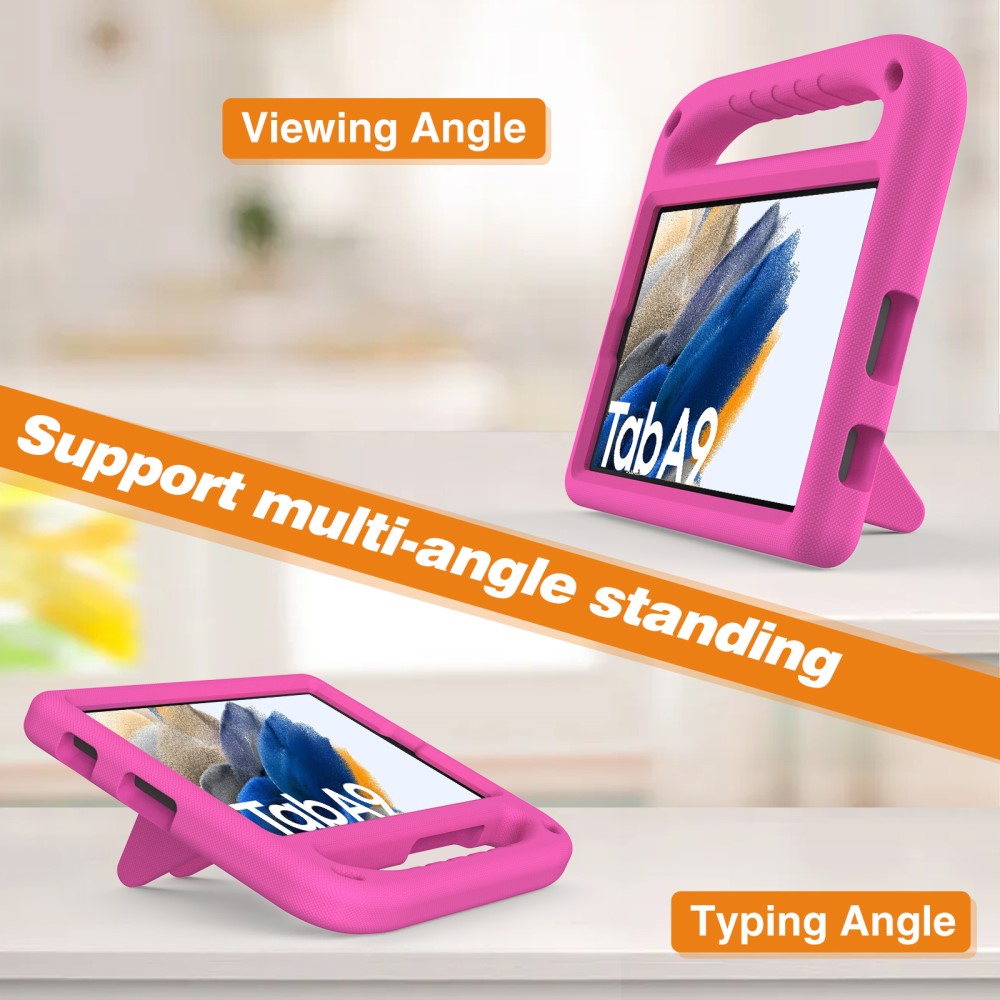 Samsung Galaxy Tab A9 Skal EVA Kickstand Rosa