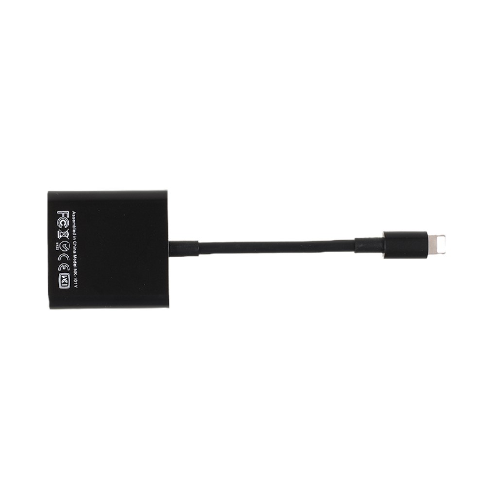 Lightning till USB 3.0 Kamera Adapter Svart