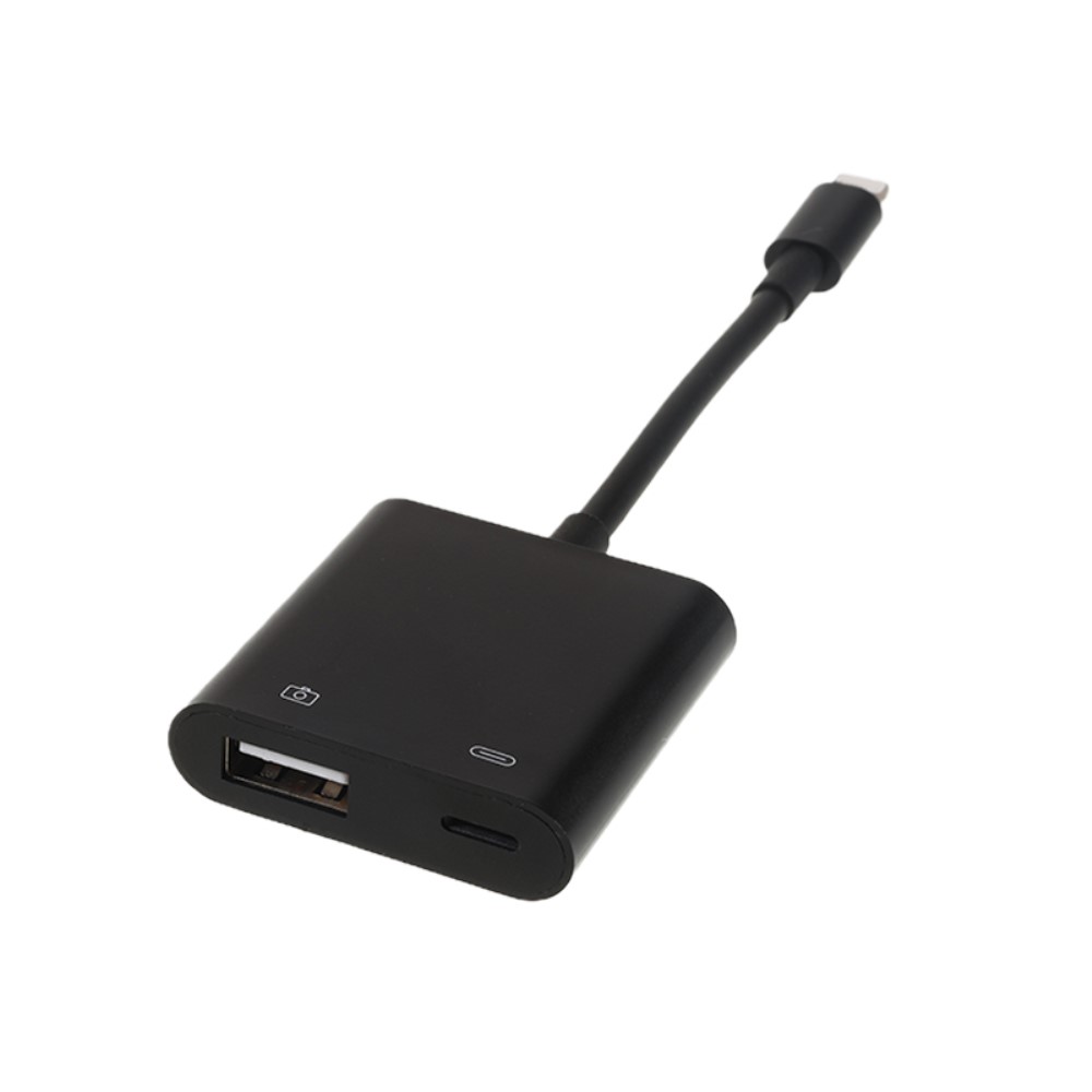 Lightning till USB 3.0 Kamera Adapter Svart