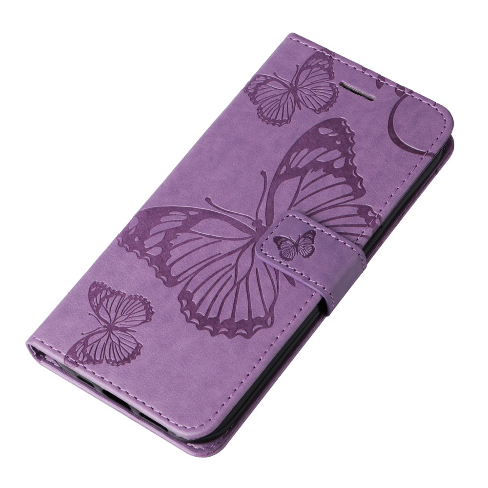 Samsung Galaxy S24 Ultra Fodral Butterfly Lila