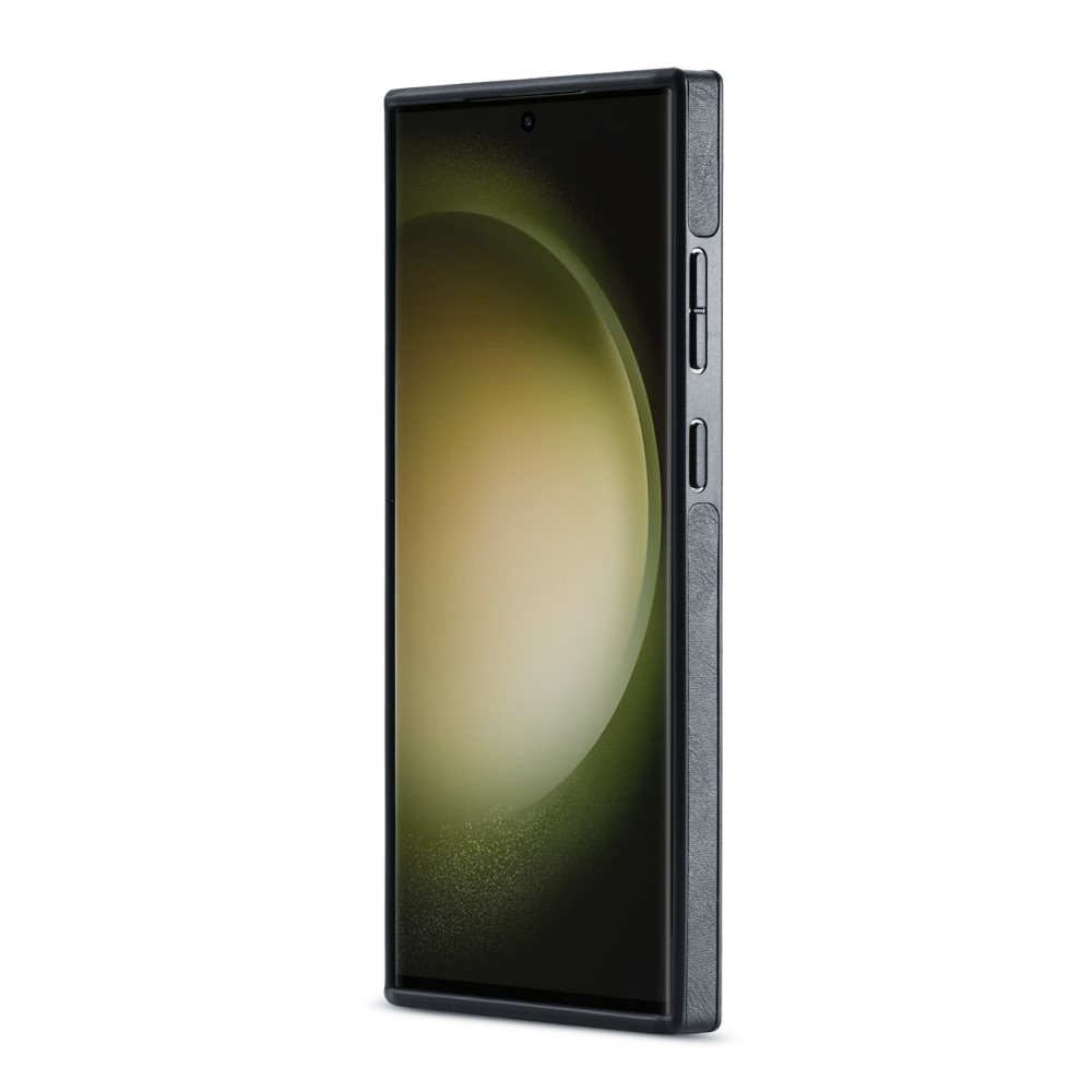 DG.MING Samsung Galaxy S24 Ultra Skal Lderbelagt Svart