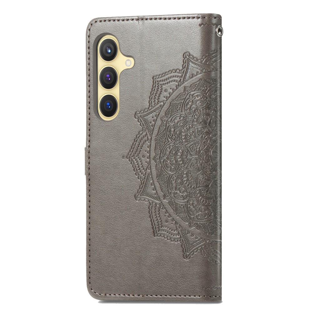 Samsung Galaxy S24 Fodral Mandala Tryck Gr