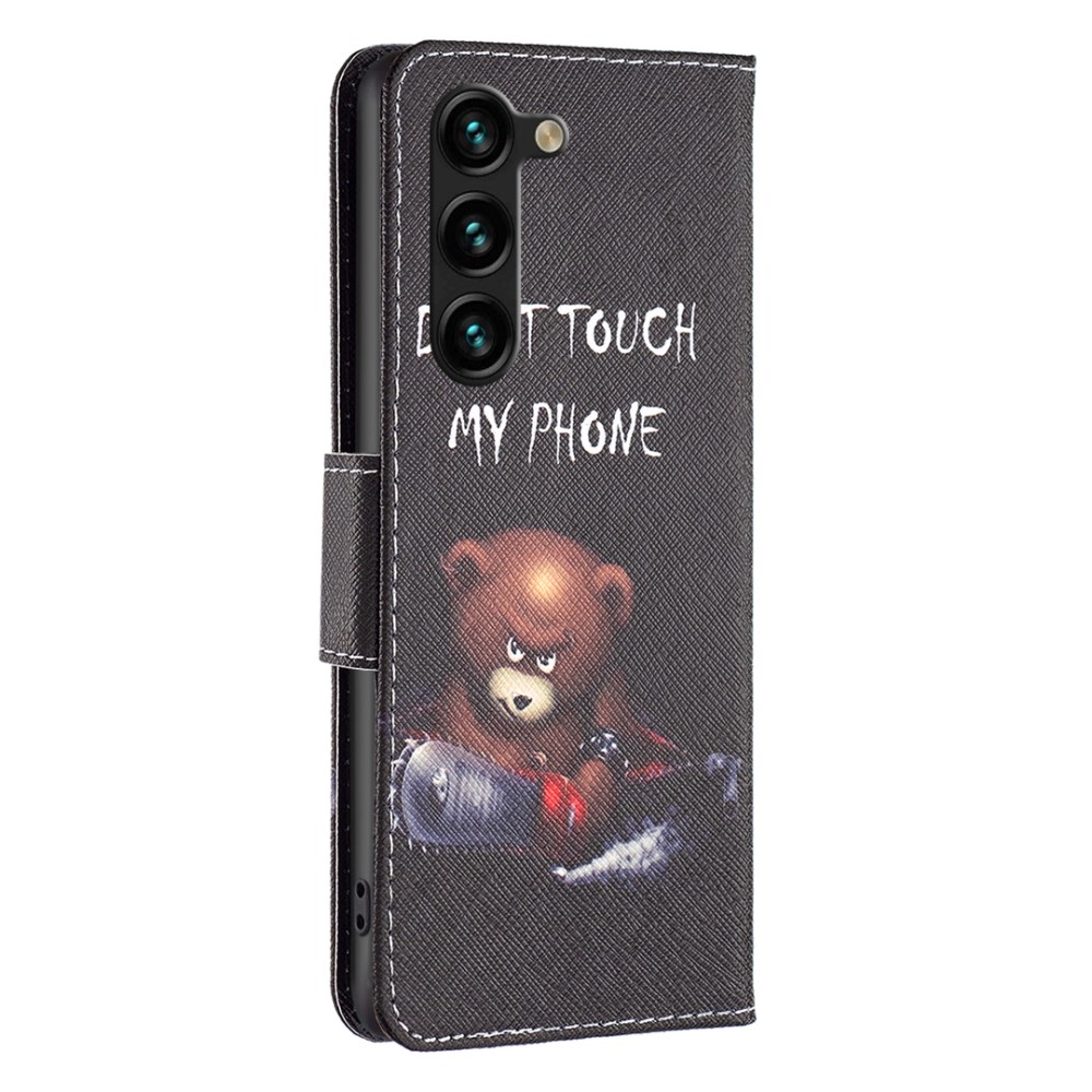 Samsung Galaxy S24 Plus Fodral Med Tryck Dont Touch Bear