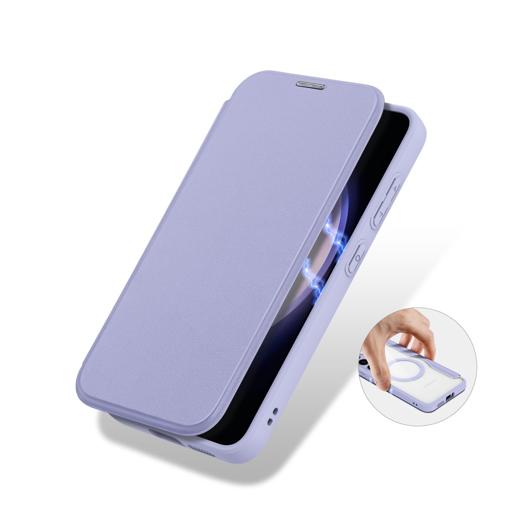 DUX DUCIS Galaxy S24 Plus Fodral MagSafe Skin X Pro Lila