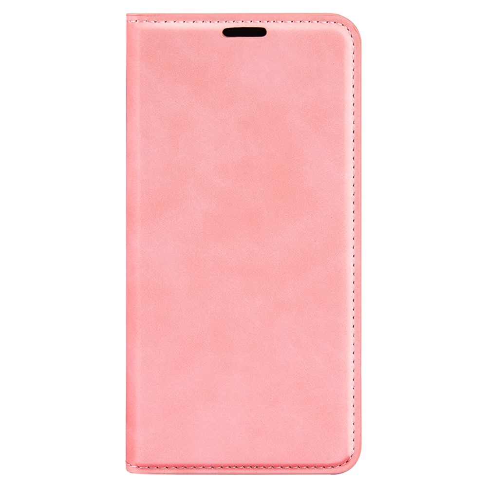 Samsung Galaxy A15 5G Fodral Flip Skin Touch Rosa