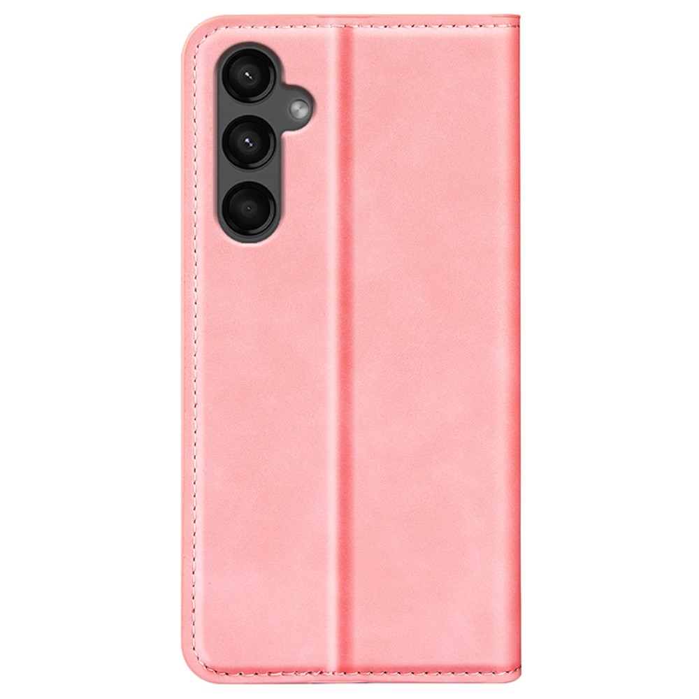 Samsung Galaxy A15 5G Fodral Flip Skin Touch Rosa