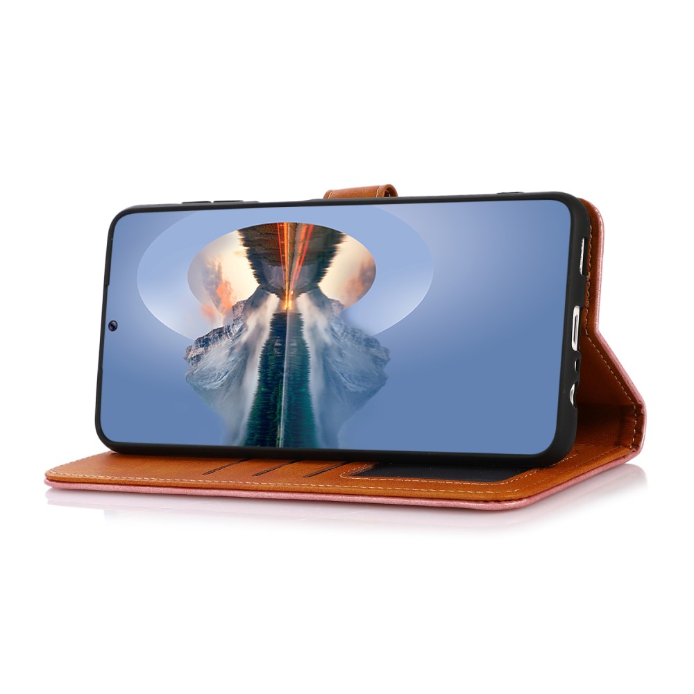KHAZNEH Galaxy A35 5G Fodral Dual-Color Brun