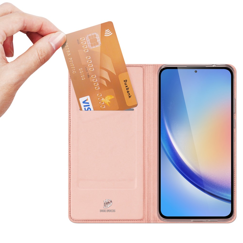 DUX DUCIS Galaxy A35 5G Fodral Skin Pro Roséguld