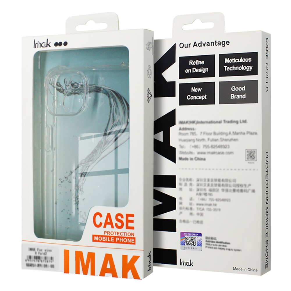 IMAK Galaxy A55 5G Skal Shockproof TPU Transparent