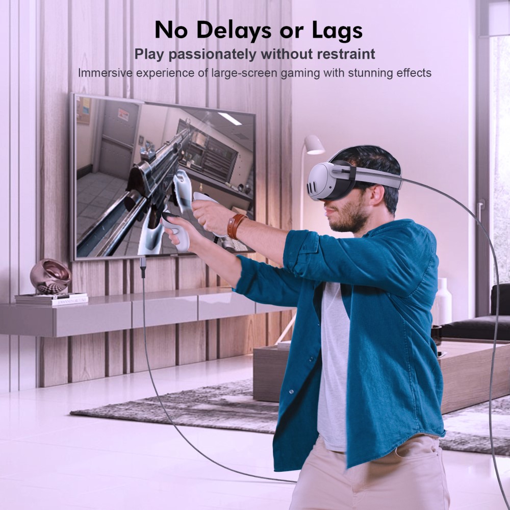 Link Kabel till VR Headset 5 m Gr