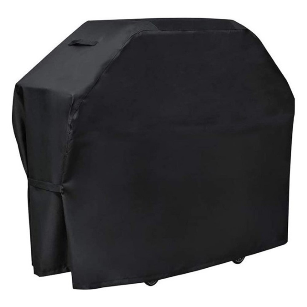 Grillöverdrag 420D Vattentätt 150x100x125 cm Svart
