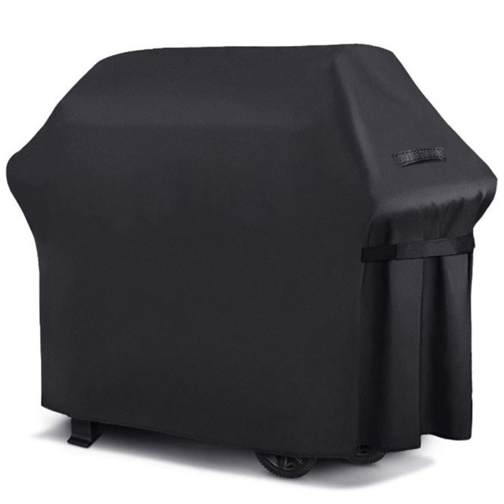 Grillöverdrag 420D Vattentätt 150x100x125 cm Svart
