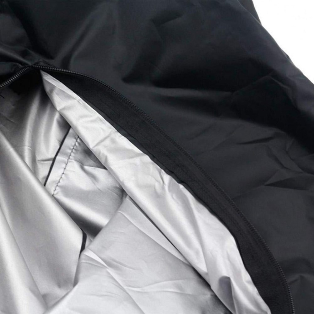 Grillöverdrag 420D Vattentätt 150x100x125 cm Svart