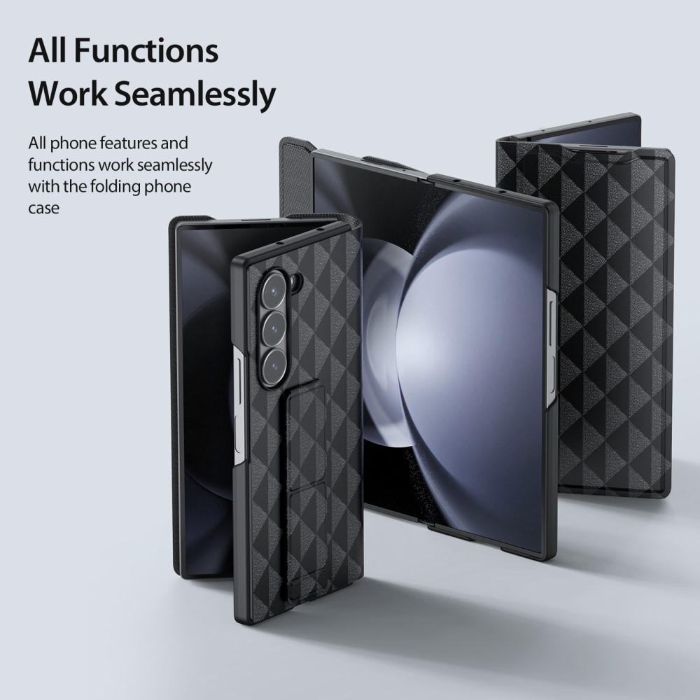 DUX DUCIS Galaxy Z Fold 6 Skal Fitt Series Korthllare Svart