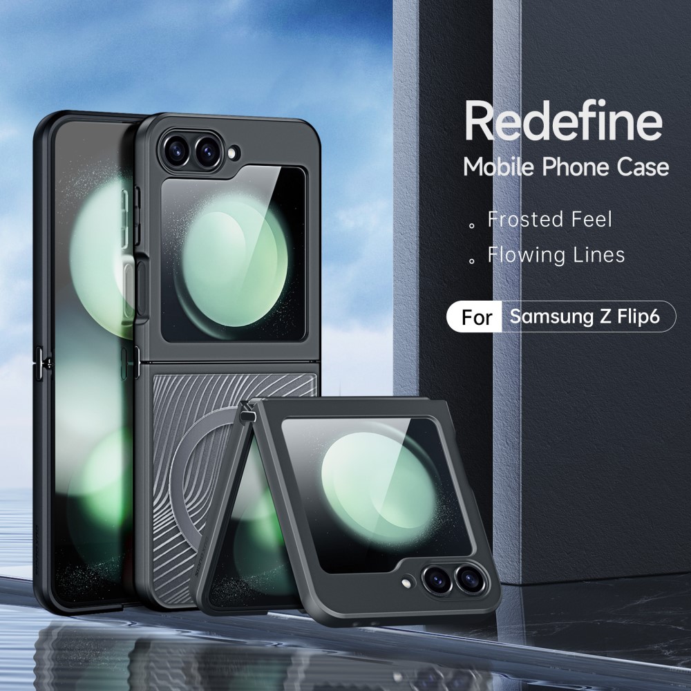 DUX DUCIS Galaxy Z Flip 6 Skal Aimo Series MagSafe Svart