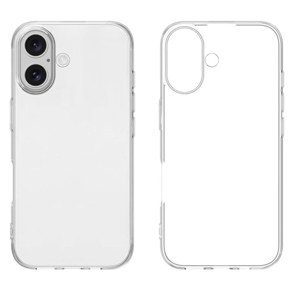 iPhone 16 Skal TPU Transparent