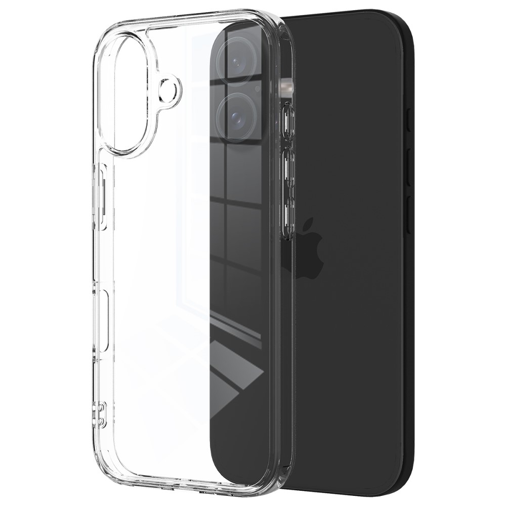 iPhone 16 Skal Akryl/TPU Transparent