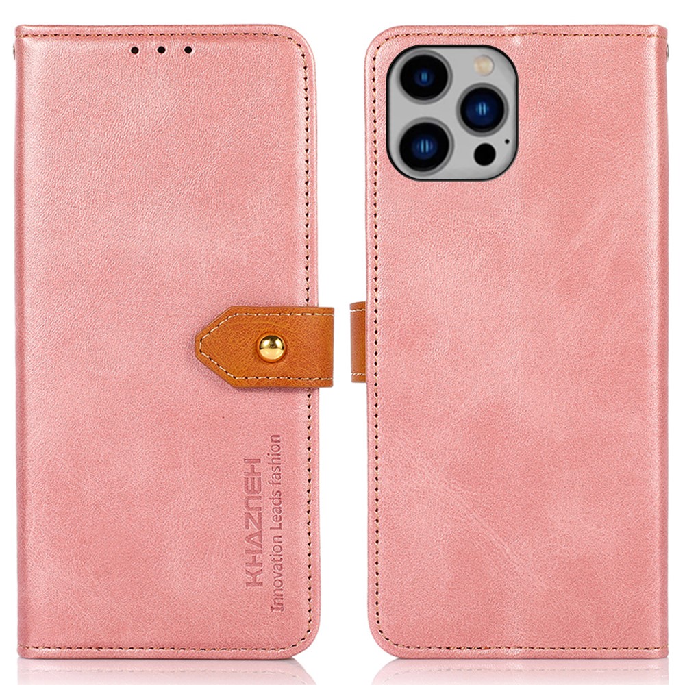 KHAZNEH iPhone 16 Pro Fodral Dual-Color Roséguld