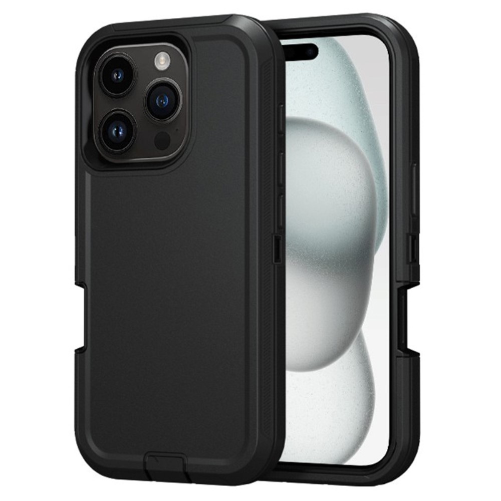 iPhone 16 Pro Skal Xtreme Shockproof Hybrid Svart