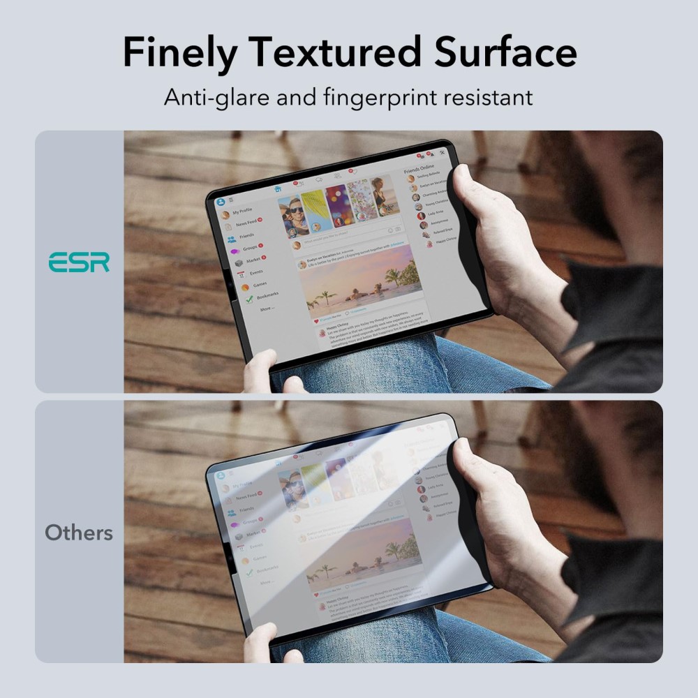 ESR iPad Pro 12.9 2018/2020/2021/2022 Skärmskydd Magnetiskt Privacy