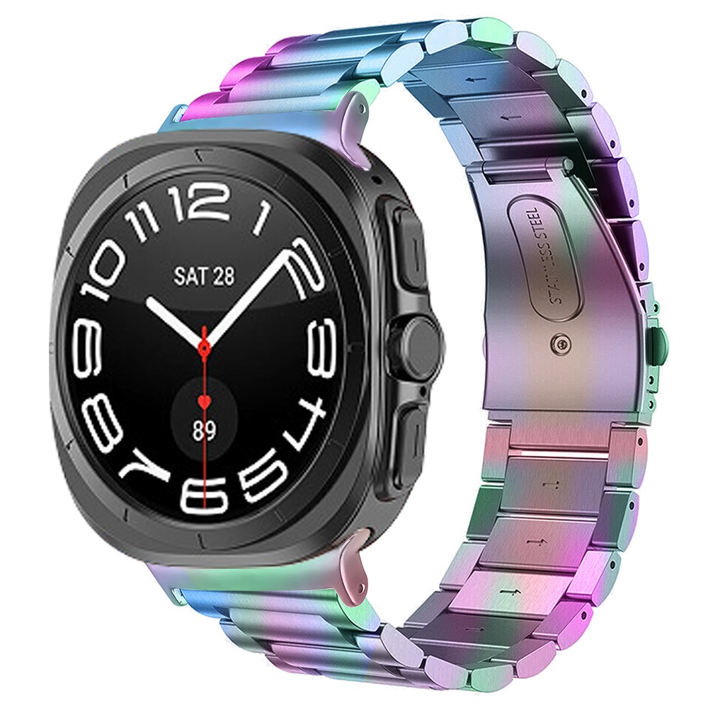 Galaxy Watch Ultra 47 mm Klockarmband Rostfritt Stål Oil Fade