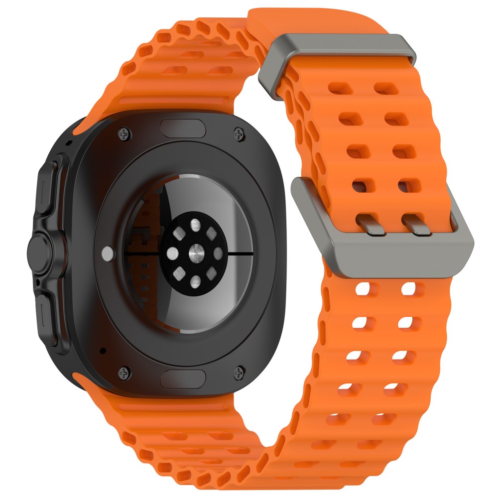 Galaxy Watch Ultra 47 mm Armband Wave Design Orange