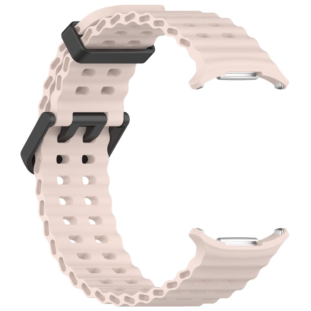 Galaxy Watch Ultra 47 mm Armband Wave Design Rosa