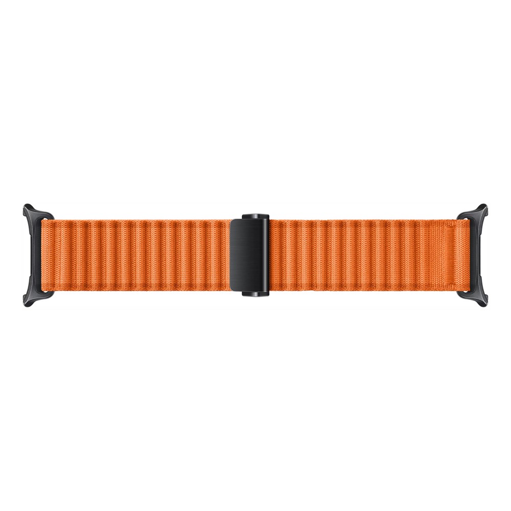 Galaxy Watch Ultra 47 mm Armband Nylon Justerbart Orange