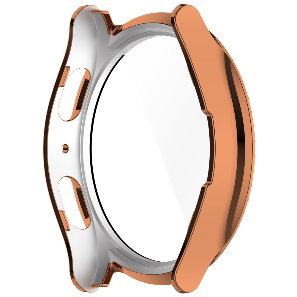 Galaxy Watch 7 44 mm Skal Med Skärmskydd Strass Roséguld