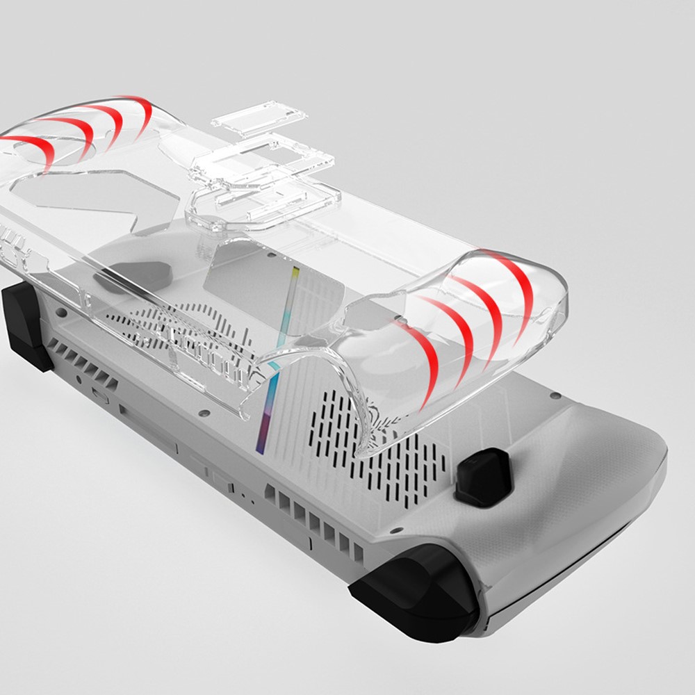 ASUS ROG Ally 2023 Skal Med Kickstand Tonad Svart