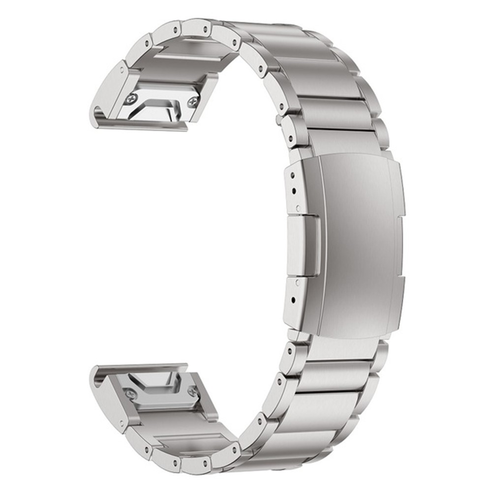 Klockarmband 26 mm Titanium Metall Silver