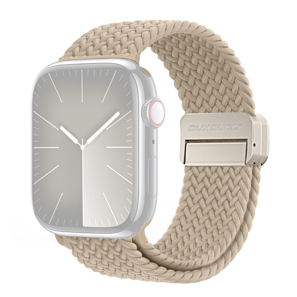 DUX DUCIS Apple Watch 38/40/41 Armband Flätat Beige