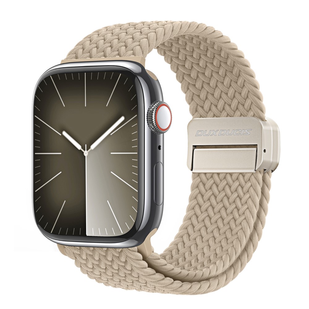 DUX DUCIS Apple Watch 38/40/41 Armband Flätat Beige