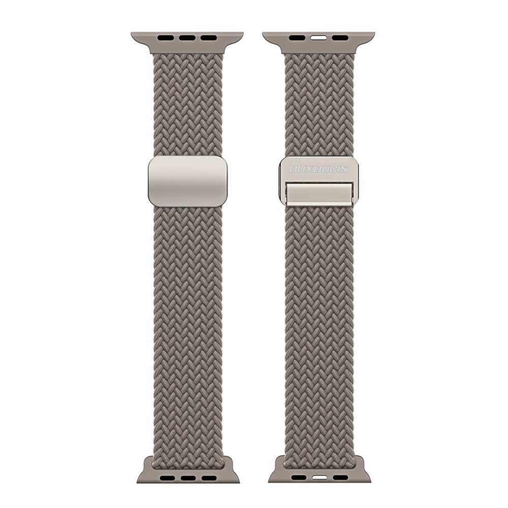 DUX DUCIS Apple Watch 38/40/41 Armband Flätat Grå