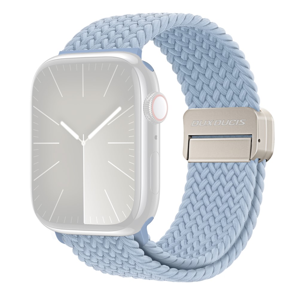 DUX DUCIS Apple Watch 38/40/41 Armband Flätat Ljus Blå