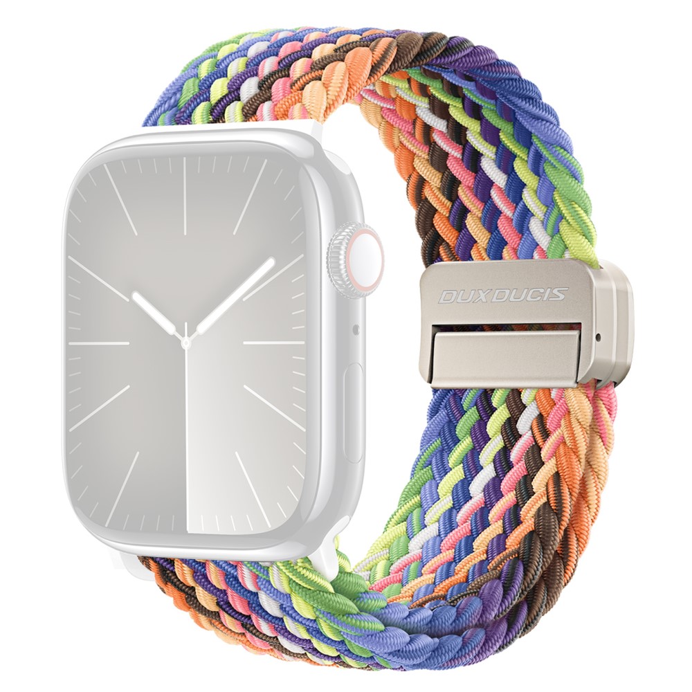 DUX DUCIS Apple Watch 38/40/41 Armband Flätat Flerfärgad