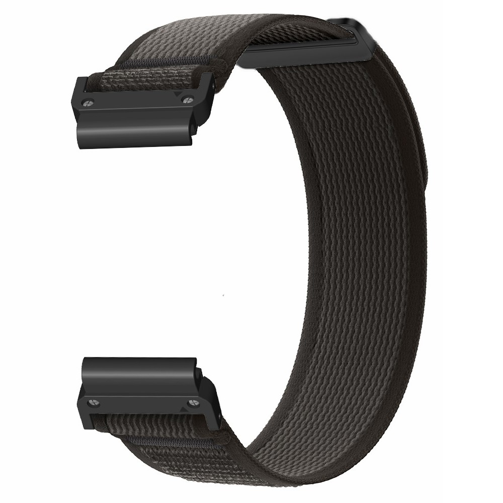 Klockarmband 26 mm Nylon Loop Svart