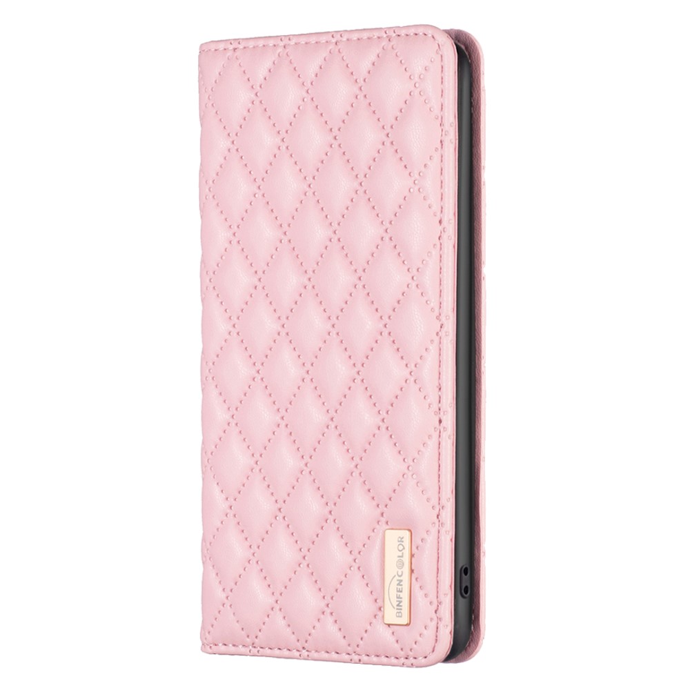 iPhone 16 Pro Max Fodral Diamond Flip Rosa