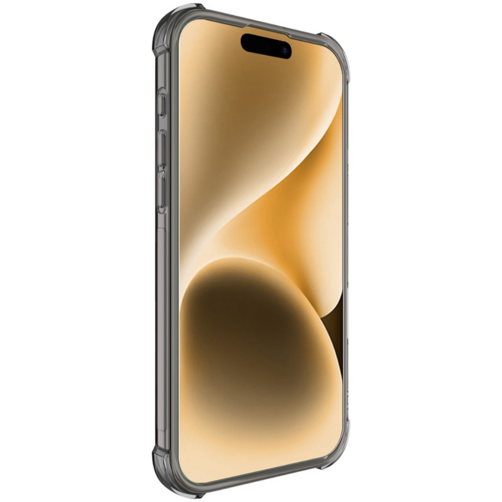 IMAK iPhone 16 Pro Max Skal Shockproof TPU Tonad Svart