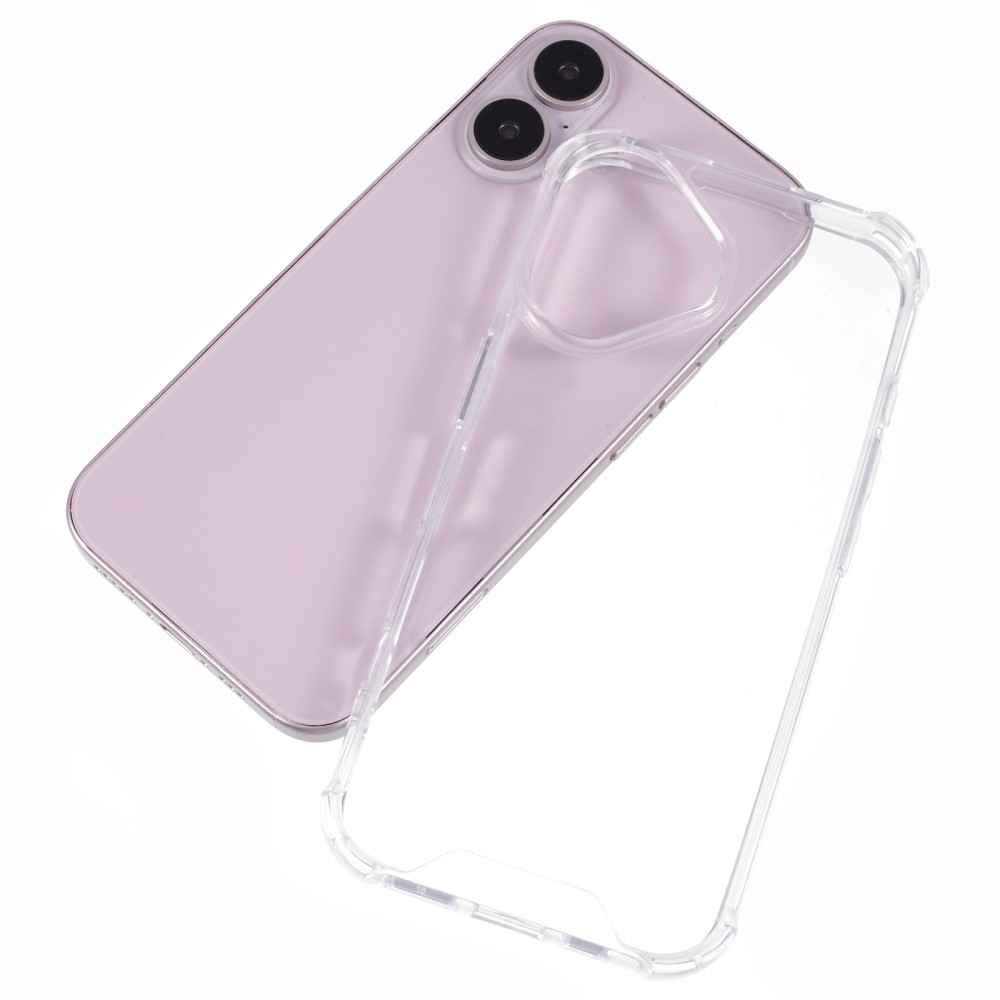 iPhone 16 Skal TPU/Akryl Transparent