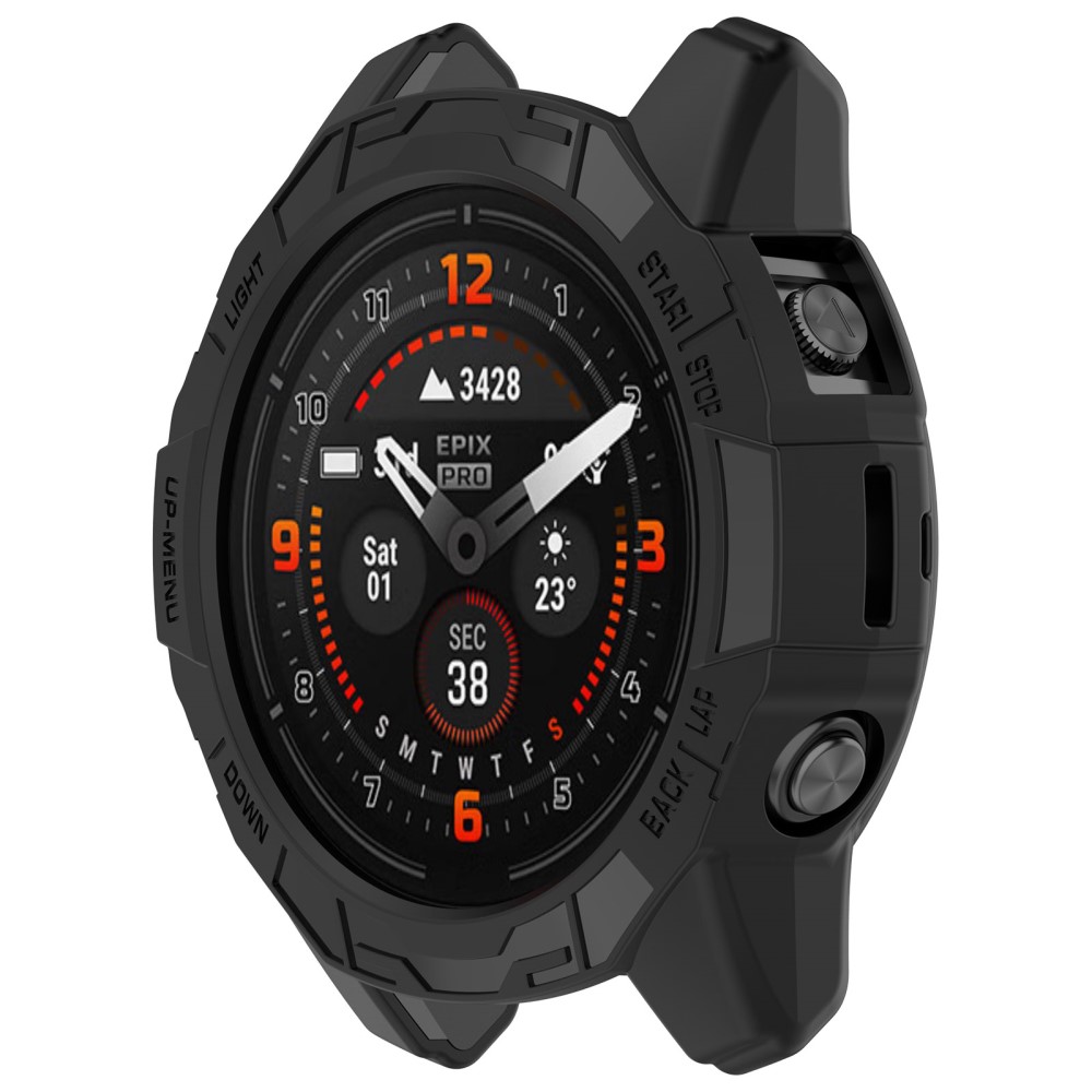 Garmin Fenix 7 / Epix Pro Gen 2 47 mm Skal TPU Svart