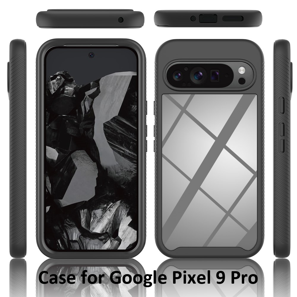 Google Pixel 9/9 Pro Skal Hybrid Defense Svart