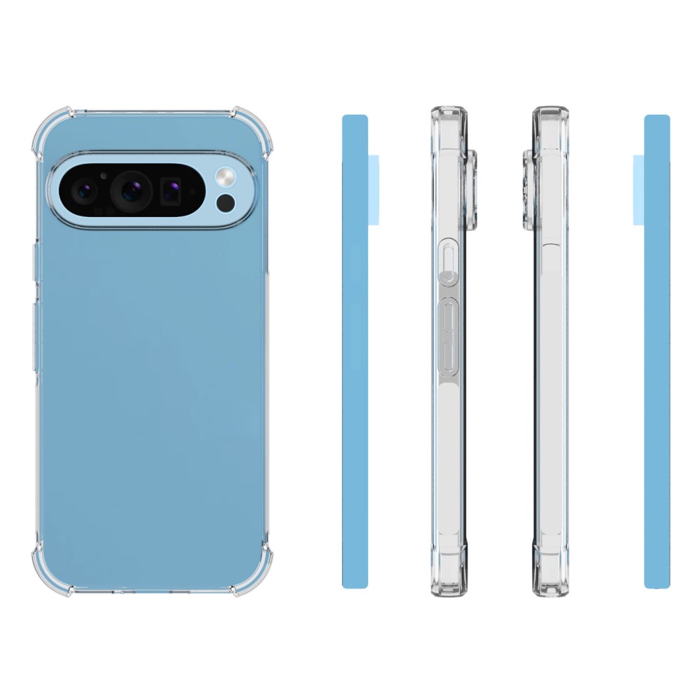 Google Pixel 9/9 Pro Skal Shockproof TPU Transparent