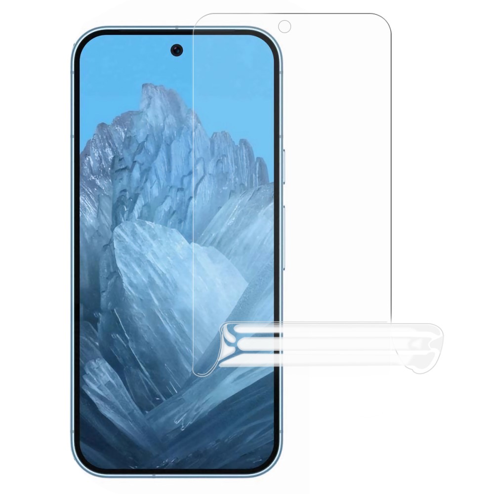 Google Pixel 9/9 Pro Skärmskydd PET Heltäckande Transparent