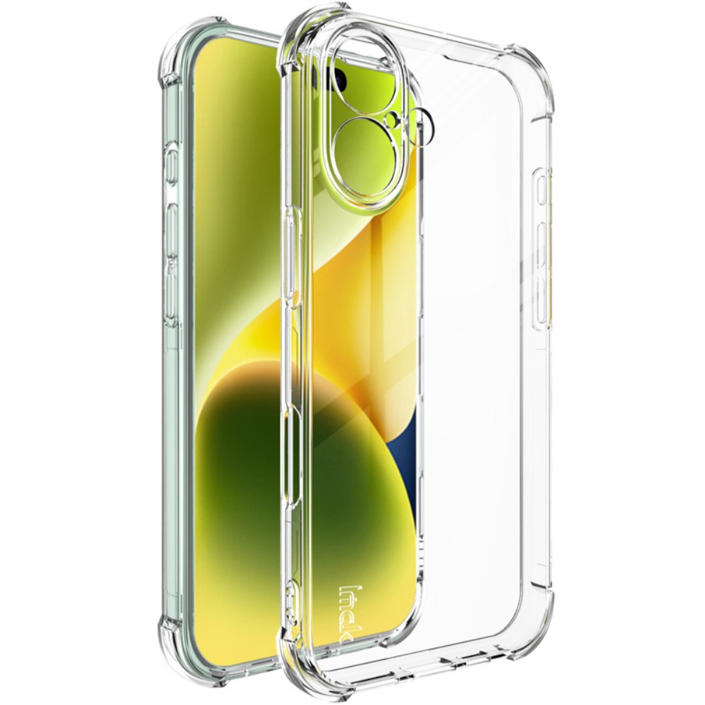 IMAK iPhone 16 Skal Shockproof TPU Transparent